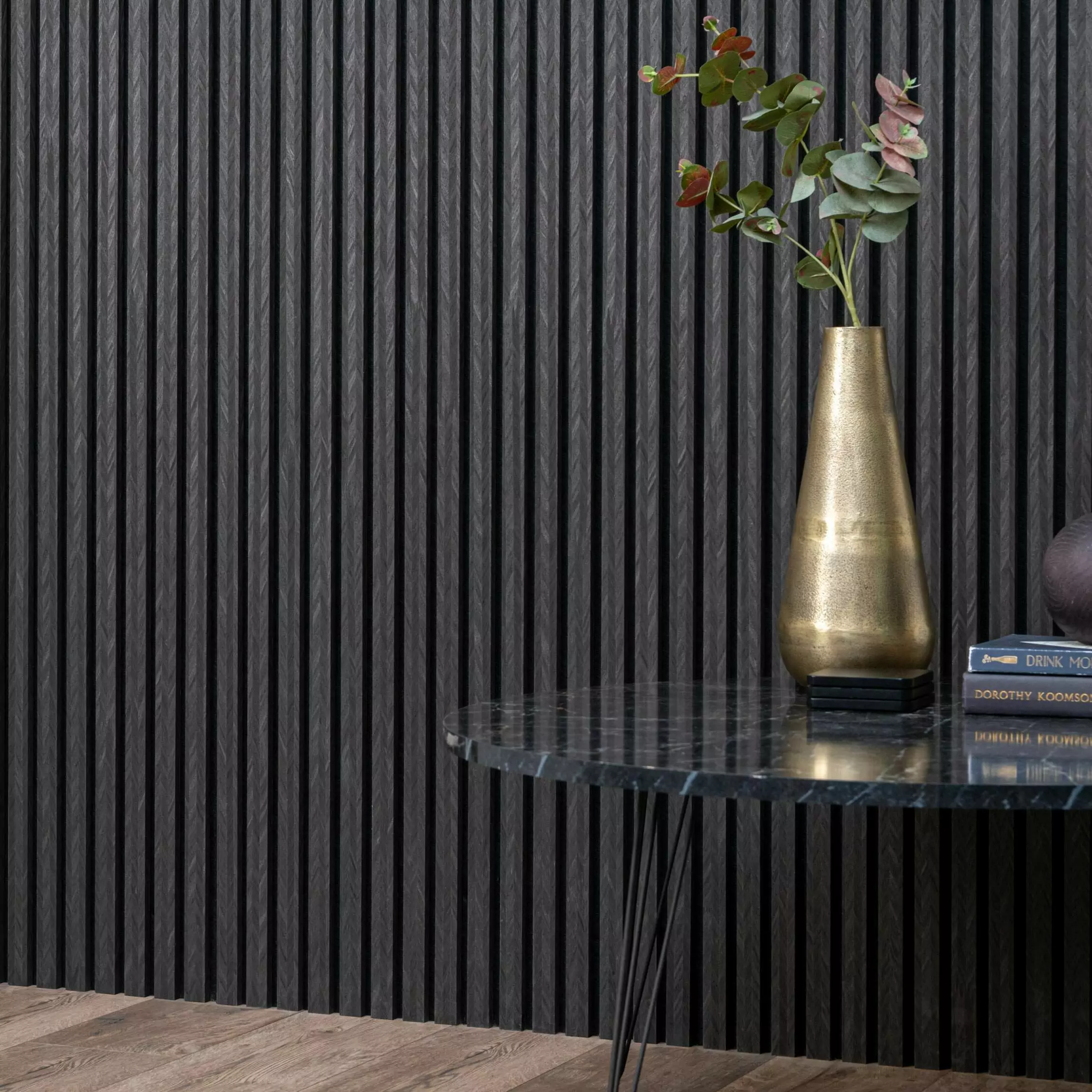 PET acoustic panels installed on a feature wall — Smart Surface Solutions Melton VIC
